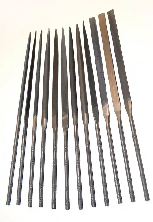 Alfa Tools F62261 6-1/4" 0 Knife Needle File, 12 Pack New Release