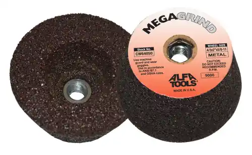 Alfa Tools CW64071 5/4 Cup Wheel W/ Mtl Bk For Metal, 10 Pack Trending