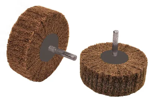 Alfa Tools NW4314 3" x 1" x 1/4" Medium Non-Woven Flap Wheel, 10 Pack Instant Buy