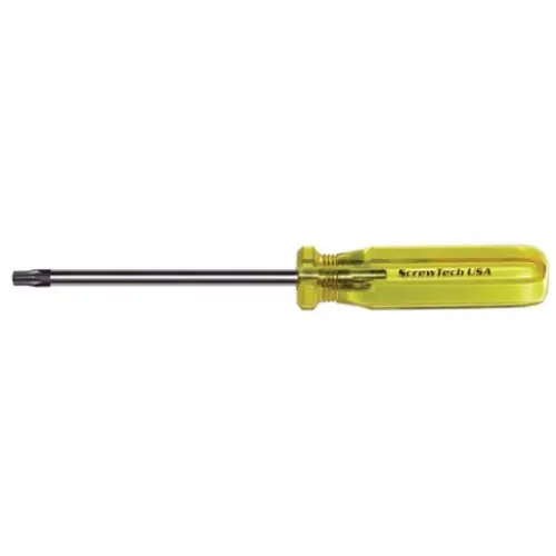 Alfa Tools SCD165 Tt30 x 7-1/2 Torx Tamperproof Screwdriver, 12 Pack High Quality
