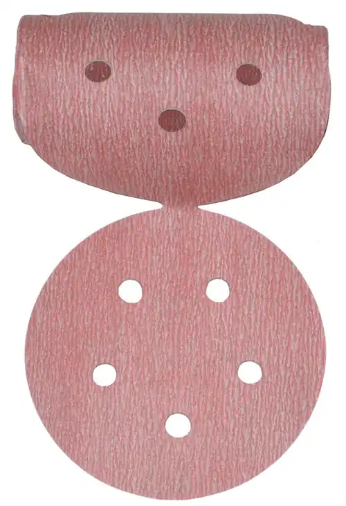 Alfa Tools PSAR62406 6" x 6 240G Psa Paper Disc, Red Aluminum Oxide 100/Link Roll Trending