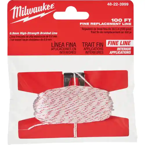 Discount Milwaukee Tool 48-22-3999 100‘ Precision Replacement Line