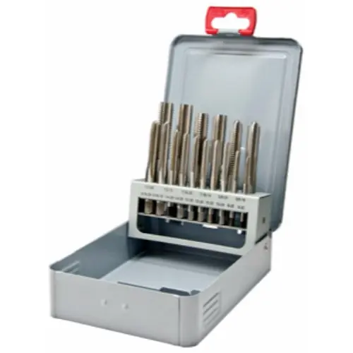 Top Rated Alfa Tools TDS266014 10 pc Carbon Steel Plug Tap Set 4-40