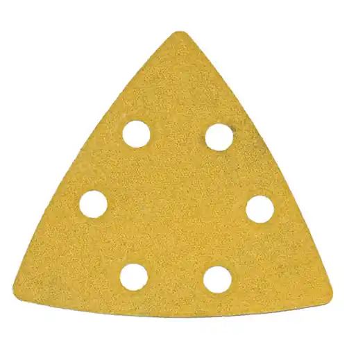 Fast Shipping Alfa Tools VTGB1060 60G Hook & Loop Bosch 1 Triangles Gold Paper, 50 Pack