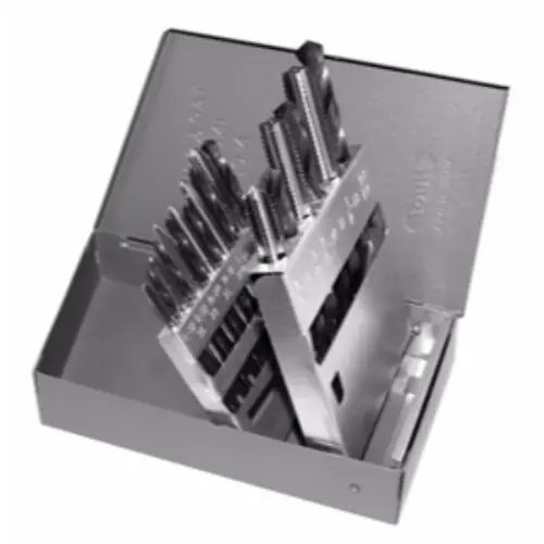 Fresh Stock Alfa Tools TDSH118F 18 pc HSS Nf Plug USA Tap/Drill Set
