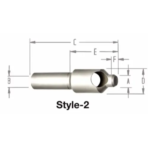 Alfa Tools CD98726 1/2 x 1/2 x 1/2 USA Countersink & Deburring Tool Hot Deal