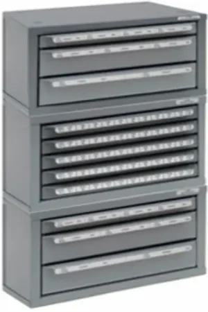 Professional Grade Alfa Tools DIHDL13050 Letter A-Z Three Drawer Cabinet