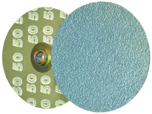 Alfa Tools QDZ6060 1 1/2" x 60 Grit Zirconia Quick Change Resin Fibre Disc Type ‘s‘, 50 Pack Limited Offer
