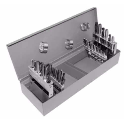Hassle-Free Returns Alfa Tools TDSH236 36 pc HSS Nc/Nf Taps With HSS Drills