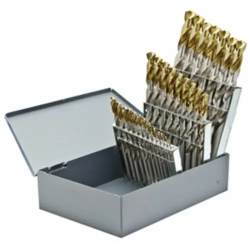 Alfa Tools S40192TT 21 pc HSS Split Point Tin Coated Tipped Set Brand New
