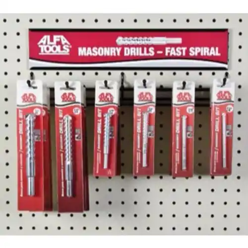 Bargain Alfa Tools MDF60514C 5/8 x 6 Carbide Fast Spiral Masonry Drill Carded