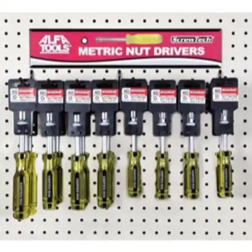 New Release Alfa Tools ND166H 11.0 mm Nut Driver With Hanger