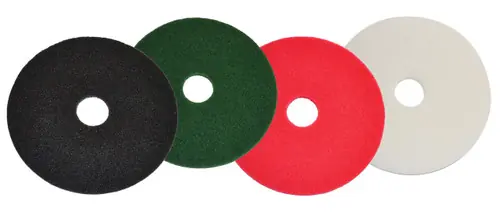 Alfa Tools K16-W 16" White Polish Nylon Floor Pad, 5 Pack Bargain