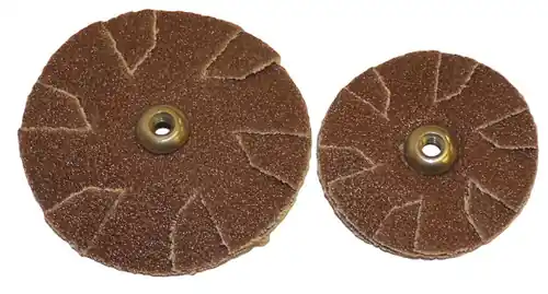 Fast Shipping Alfa Tools LD300080 3" x 80 Grit Aluminum Oxide Overlap Slotted Disc, 100 Pack
