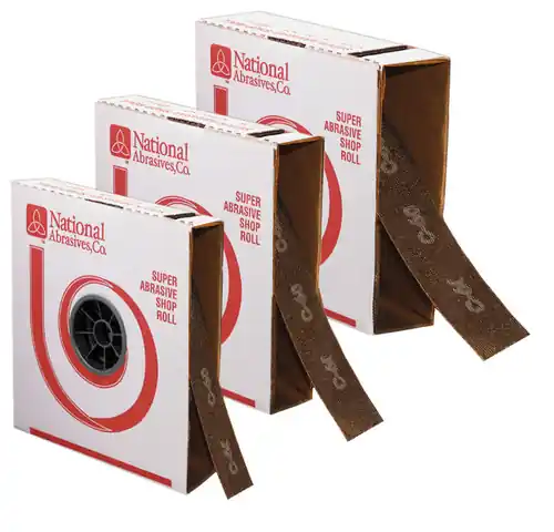 Alfa Tools MR62922 2" x 25 Yards 80 Grit Silicon Carbide Screen Cloth Abrasive Roll Crafted