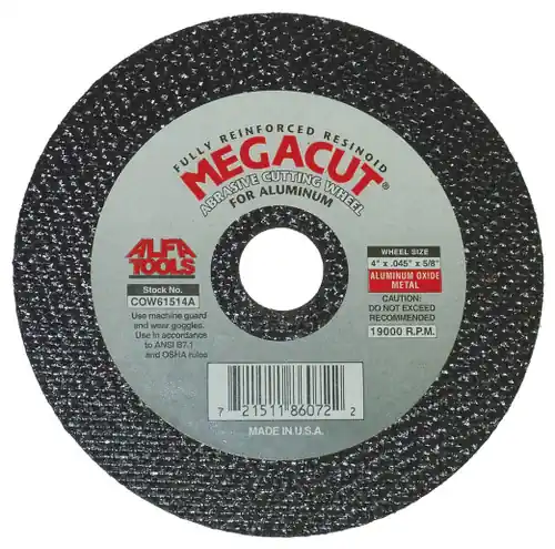 Alfa Tools COW61515Z 4-1/2" Ty-1 Angle Grinder Wheel St, 25 Pack Must Have