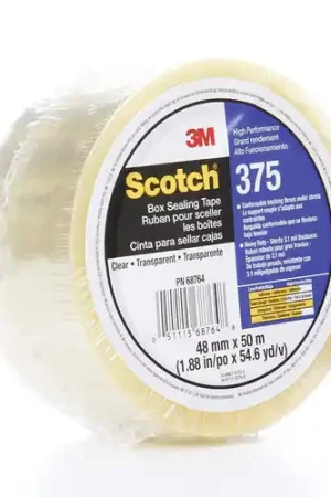 SCOTCH Carton Sealing Tape,Clear,72mm x 50m 375 Low Price