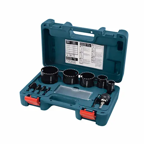 Bosch HDG11 11 pc. Diamond Hole Saw Set (11 Pack) Fast Shipping