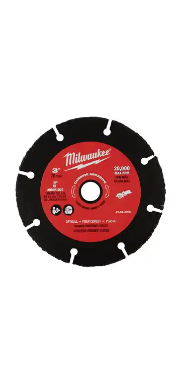 Milwaukee 49-94-3005 3" Carbide Abrasive Blade Must Have