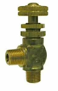 Time-Limited Midland Metal 46762 Angle Micro-Metering Valve, 1/4 x 1/4 in Nominal, MPT x MPT Connection