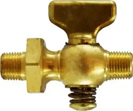 Hassle-Free Returns Midland Metal 1/4MIP X MIP TEE HANDLE AIR COCK - 46321