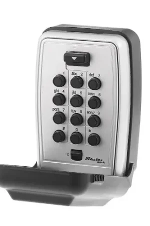 Final Sale Master Lock 5423D Resettable Combo Push Button Wall Mount Lock Box (4 EA)