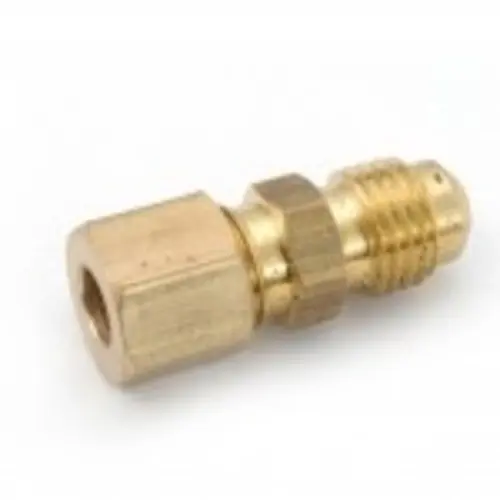 Next Day Delivery AMC 700094-0404 Adapter, 1/4 in Compression x 1/4 in Flare, Brass