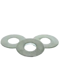 New Arrival 9/16" USS Flat Washers, Zinc Cr+3, Medium Carbon Steel, Thru-Hardened, Made in USA, Qty 100