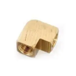 AMC 706100-12 Barstock 90 deg Elbow, 3/4 in FPT x 3/4 in FPT, Brass Secure Checkout