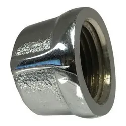 AMC 81108-24 Cap, 1-1/2 in, Brass, Chrome-Plated Grab Now