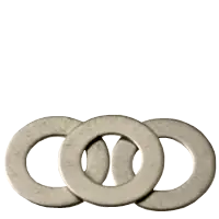 Buy Online 1/4" x 15/32" x 0.032 Flat Washers, 18-8 Stainless Steel A2, AN960L Dimensional Equivalent, Qty 100