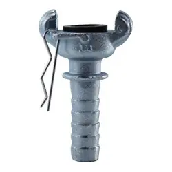 Buchanan Rubber HE-038-SP Twist Claw Universal Hose End, 3/8 in Hose Barbed Super Sale