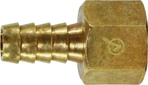 Top Rated AMC 707002-0302 Rigid Adapter, 3/16 in Hose Barbed x 1/8 in FIP, Brass