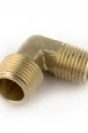 AMC 706235-0604 90 deg Reducing Elbow, 3/8 in MIP x 1/4 in MIP, Brass Order Now
