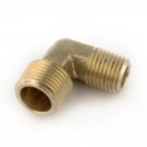 AMC 706235-0604 90 deg Reducing Elbow, 3/8 in MIP x 1/4 in MIP, Brass Order Now