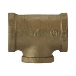 AMC 38106-320832 Pipe Reducing Tee, 2 in FPT x 1/2 in FPT x 2 in FPT, Bronze Mega Sale