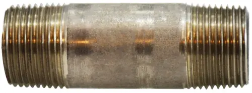 Today Only Midland Metal 51089 Seamless Pipe Nipple, 3/4 in MPT x 3/4 in MPT, 5-1/2 in L, Stainless Steel, SCH 80 Schedule
