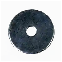 Budget 1/4" x 1 1/4" Fender Washers, Zinc Cr+3, Qty 100