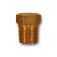 Midland Metal 1/4 SOLID HEX HEAD PLUG - 121S-4 Flash Sale