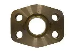 Hassle-Free Returns Midland Metal 21622020 Flange Pad, 1-1/4 in Weld x 1-1/4 in Code 62 Flange, Steel