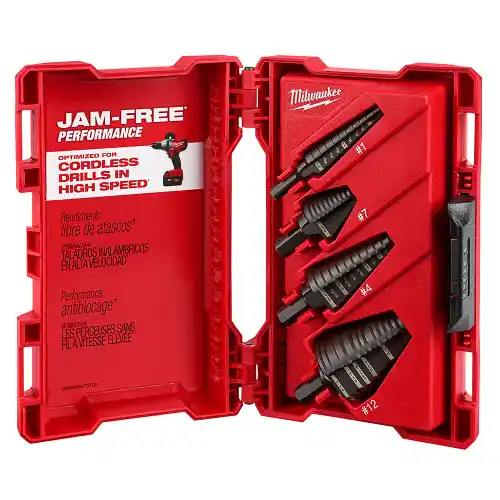 Buy Direct Milwaukee Tool 48-89-9223 4PC Step Drill Bit Set