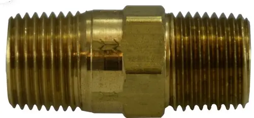 Grab Now Midland Metal 46573V Check Valve, 1/2 in Nominal, MPT x MPT, Brass Body, Domestic