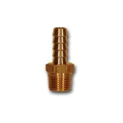 Premium Mid-America Fittings LF29-1212 Rigid Adapter, 3/4 in Hose x 3/4 in MPT, Brass