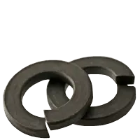 New Arrival 1/2" Regular Split Lock Washers, Plain Finish, Carbon Thru-Hardened, Qty 100