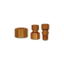 Mid-America Fittings 261X2 Hex Nut, 1/8 in Compression, Brass Hot Picks