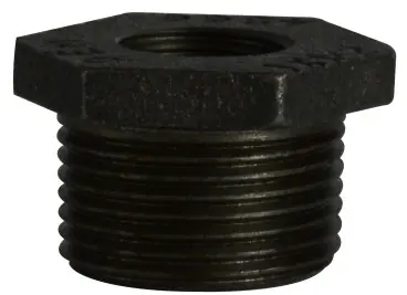 Midland Metal 1 1/4 X 1/2 DOUBLE TAP BLACK BUSHING - 65516DT Best Seller