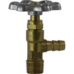 AMC 08949-0806 Truck Valve, 1/2 x 3/8 in Nominal, Flared x MIP, 250 psi Pressure, -40 to 250 deg F Clearance