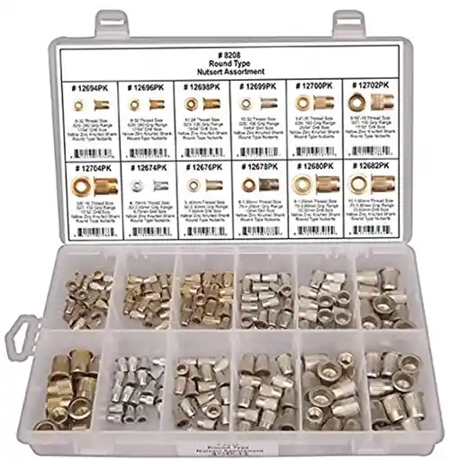 DISCO ROUND TYPE NUTSERT STEEL ASSORTMENT Last Chance