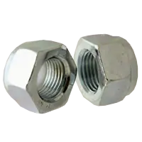 M6-1.00 Nylon Insert Lock Nuts, Metric Class 10, Zinc Cr+3, DIN 985, Qty 100 Certified