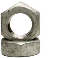1 1/8"-7 Hex Jam Nuts, Hot-Dipped Galvanized HDG, Coarse (UNC), Low Carbon Steel, Qty 10 Fan Favorite